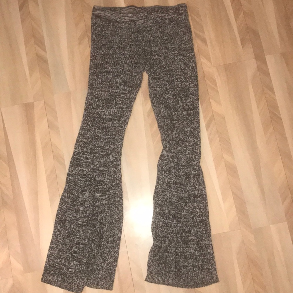 Flare Knit Sweater Pants